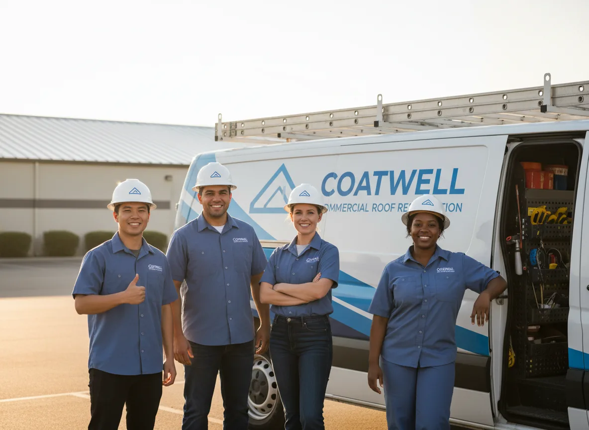 Commercial roof coating company in Rivervale, AR